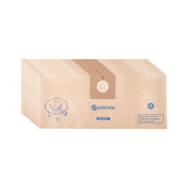PACVAC DISPOSABLE PAPER SEALED DUST BAGS 15L (10 PACK) DUB031