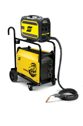 ESAB WARRIOR 500i CC/CV 3 PHASE 400/415V MIG, STICK, TIG WELDER WITH ROBUST FEED PRO 3 YEAR WARRANTY W1009760