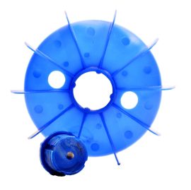 Plastic Cooling Fan with Bush 165mm CS90 (Blue Fan with Blue Bush or Yellow Fan with Red Bush)