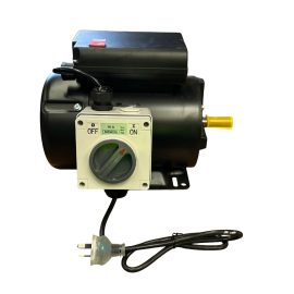 CEMENT MIXER MOTOR TECO 1.1KW 1.5HP 1400RPM ON/OFF SWITCH & LEAD 108/CM01.1MS4 CMEM