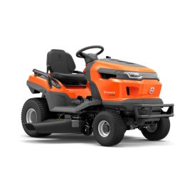 Husqvarna TS 220TDF 108cm 26.3HP Petrol Garden Tractor Mower With Clear Cut Cutting Deck HGTRAC 970 74 06‑01