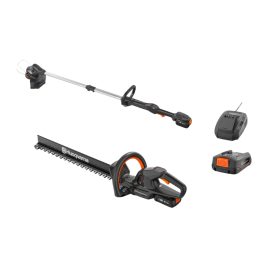 HUSQVARNA Aspire™ 28cm 18V Grass Trimmer & Hedge Trimmer Bundle With 2.5AMP Battery and Charger HGTRIM HHTRIM 970620209-970620302