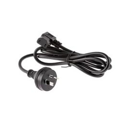 PACVAC POWER CORD LEAD WITH HORIZONTAL RIGHT ANGLE C17 TYPE 1 PWC026