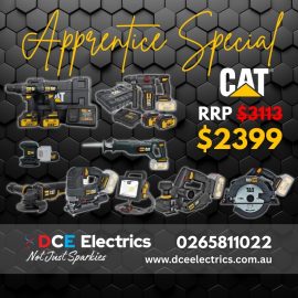 CATERPILLAR CAT 10 PCE COMBO KIT CAT-10PCE - APRENTICE SPECIAL