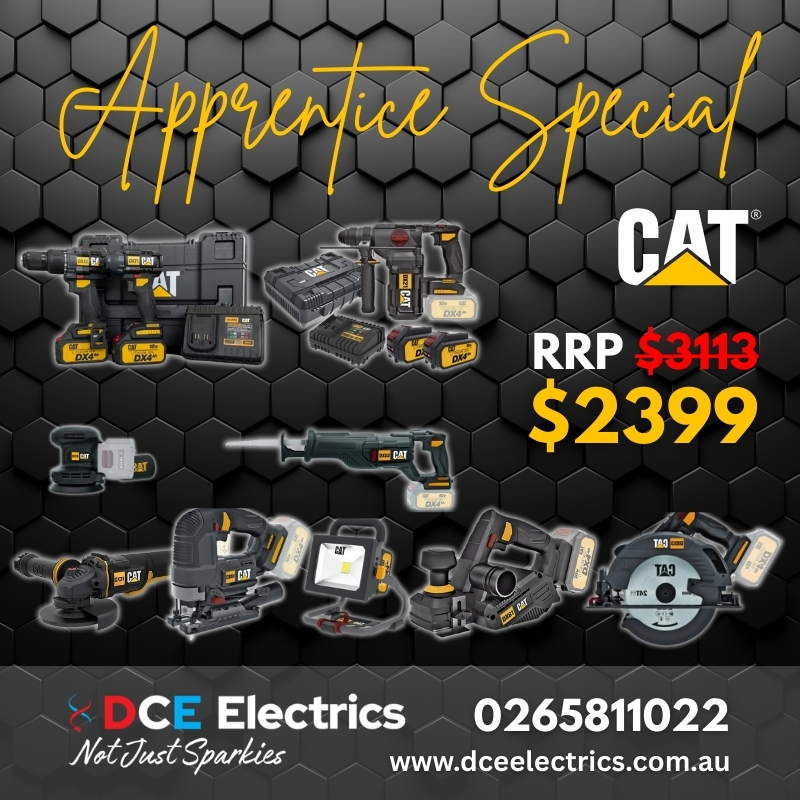 CATERPILLAR CAT 10 PCE COMBO KIT CAT-10PCE - APRENTICE SPECIAL