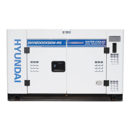 HYUNDAI 10KVA DIESEL SINGLE PHASE 2 WIRE REMOTE START GENERATOR DHY12000XSEM-RS - FREIGHT QUOTED SEPARATELY