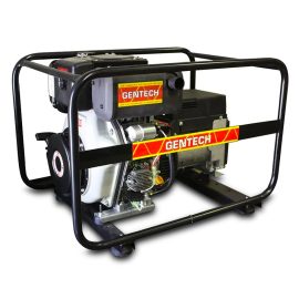 GENTECH 6.8kVA 3 PHASE YANMAR DIESEL GENERATOR ED6800YSRE-3 416061