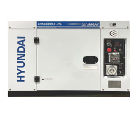 HYUNDAI 10KVA DIESEL GENERATOR 25L 2 WIRE REMOTE AIR-COOLED TANK DHY10000SE-LRS