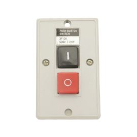 CARBATEC BANDSAW PUSH BUTTON SWITCH 3 PHASE (10A) 90 X 60 X 40 SWT-PBS