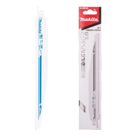 MAKITA RECIPRO BLADE TCT 228MM 6-8TPI SINGLE BLADE B-49840