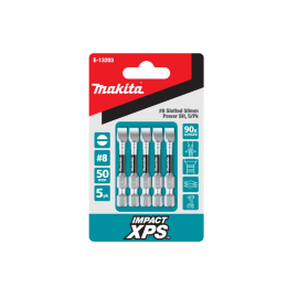 MAKITA IMPACT XPS SLOT 8 x 50MM POWER BIT (5 PACK) E-13203