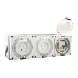 Gentech Earth Leakage Protection 15 Amp Outlet 80-GPO-RCD-15A-3PIN-PORT 414047
